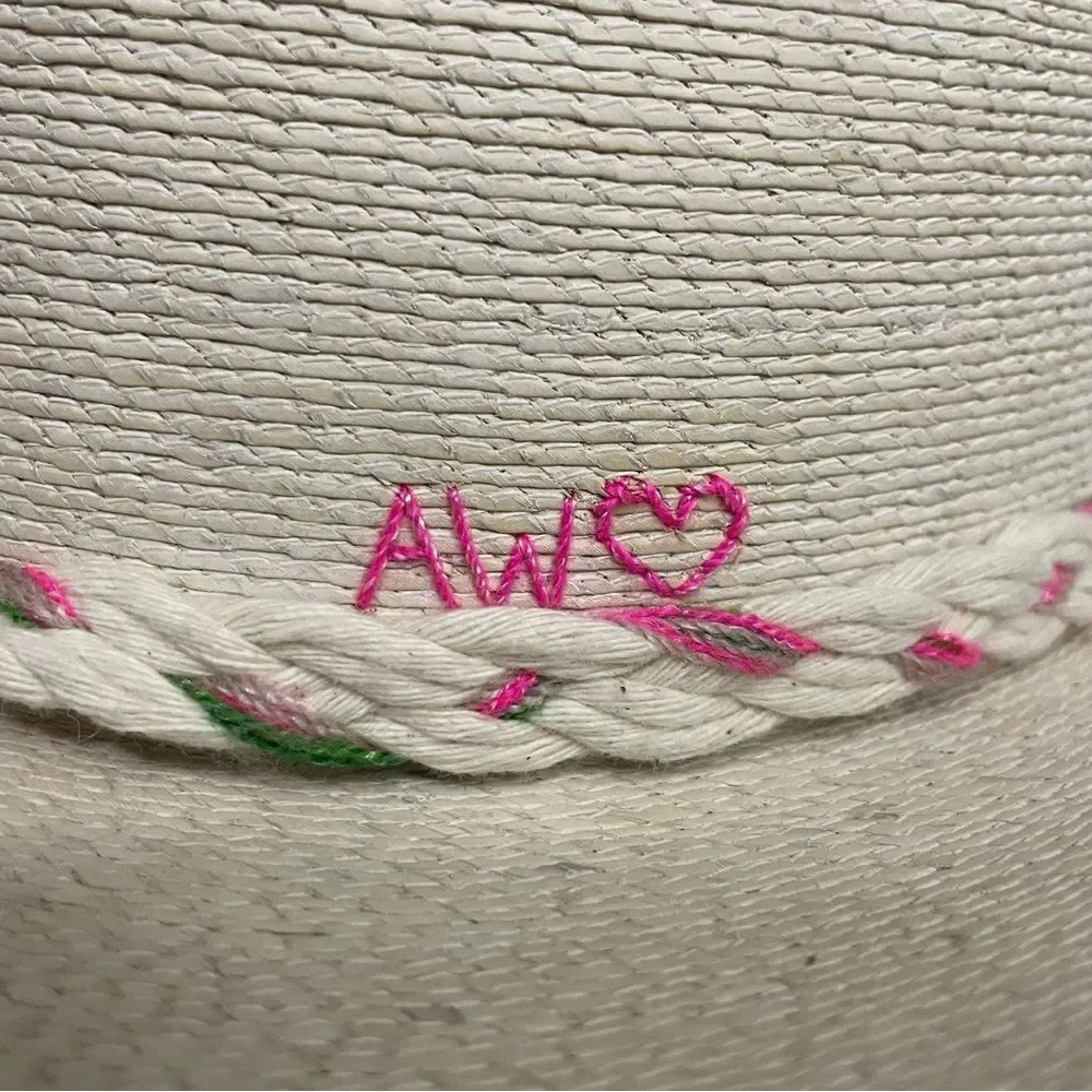 Corazon Playero Exclusive Cactus Embroidered Sun Hat